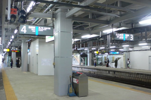 JR常磐線いわき駅構内整備工事
